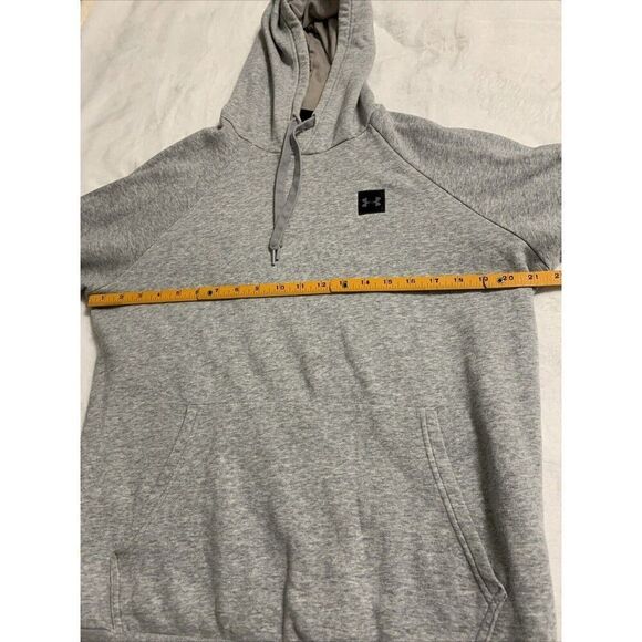Under Armour Gray Pullover Hoodie Sweatshirt - Picture 6 of 7